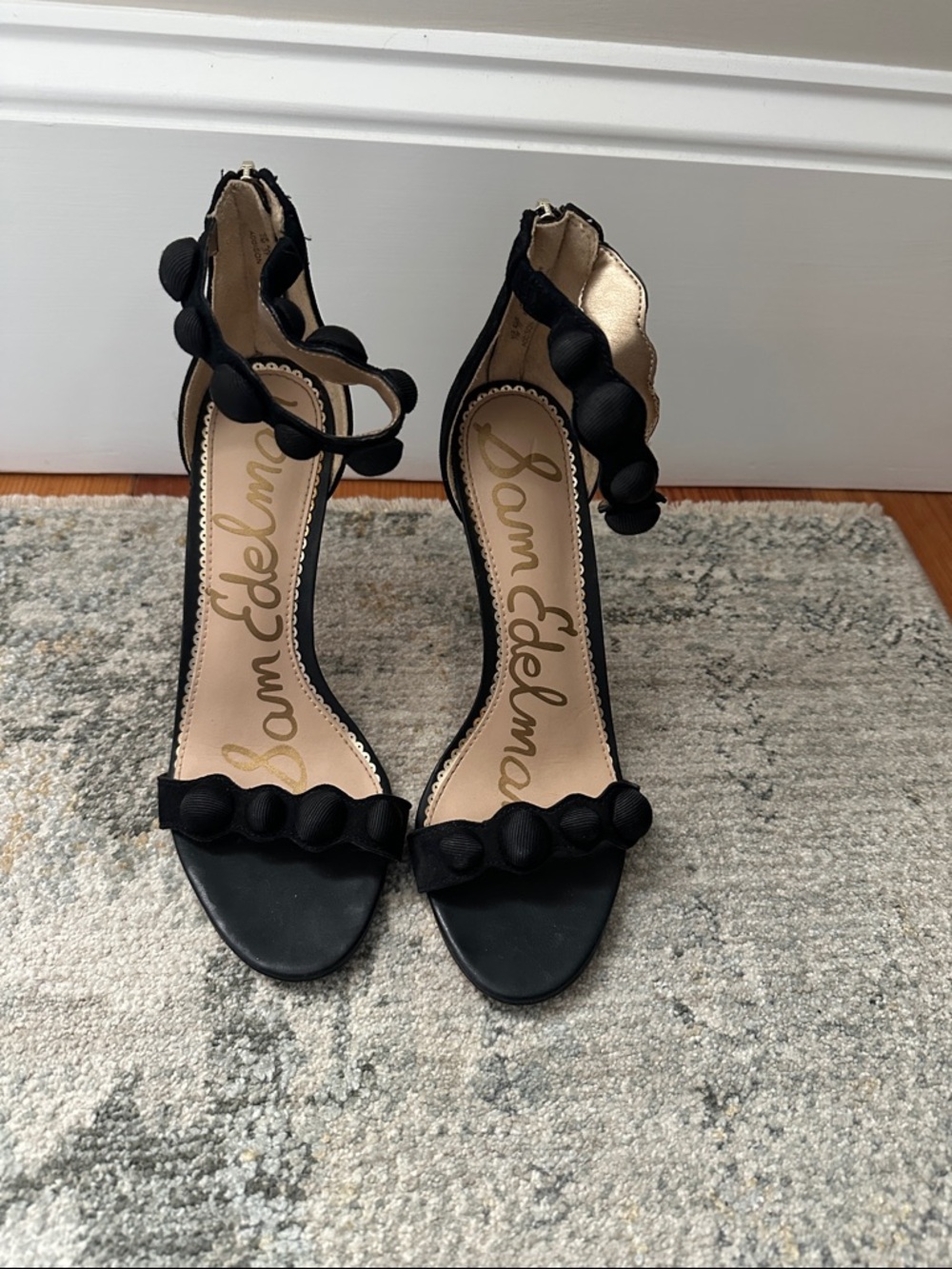 Like New! Sam Edelman Black Addison High Heels